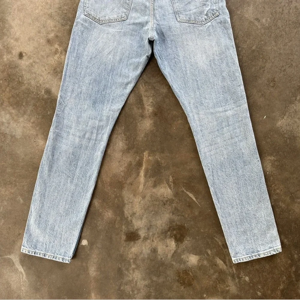 H&M Light Blue Distressed Jeans